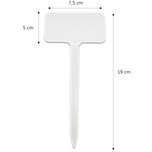 Letrero Angulado 19 cm (caja 50 unidades)